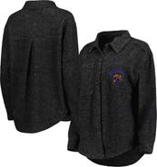 GAMEDAY COUTURE Women's Gameday Couture Black Kentucky Wildcats Switch It Up Tri-Blend Button-Up Shacket