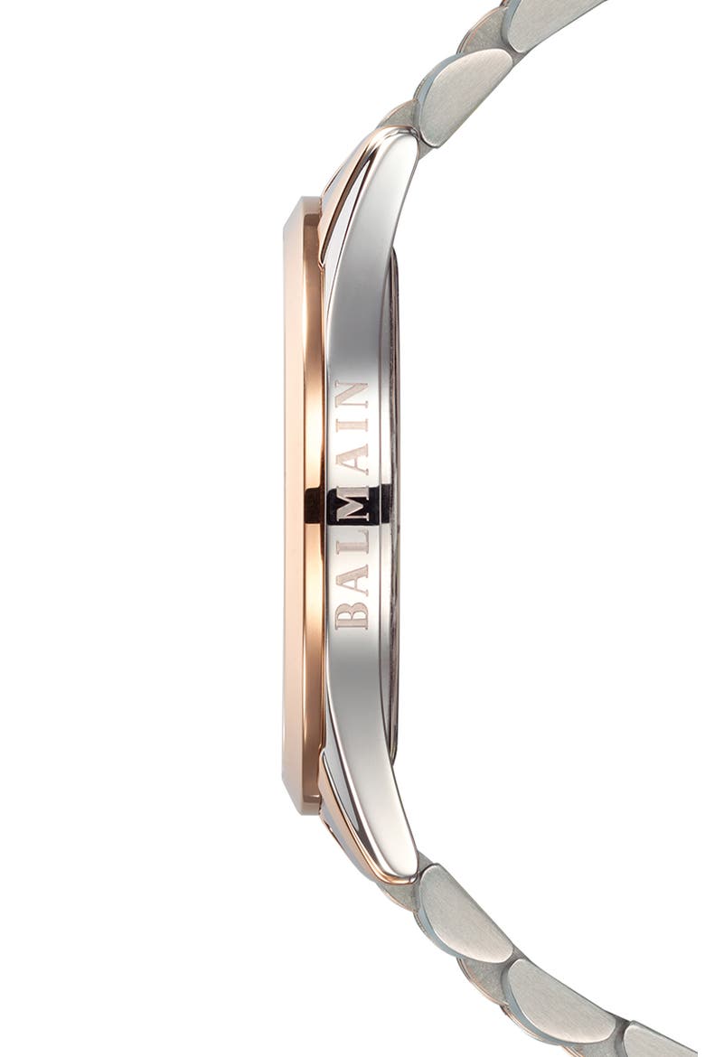 Gent Bracelet Watch, 40mm, Alternate, color, TWO TONE