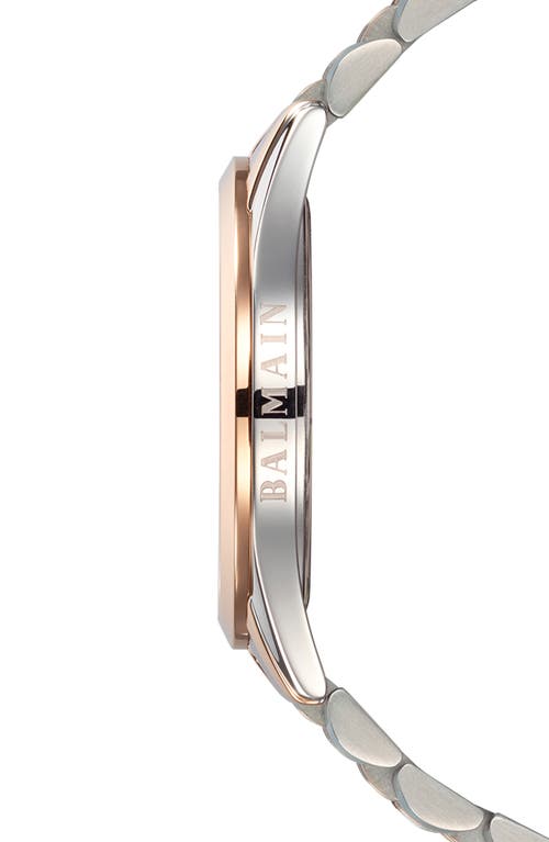 Balmain Gent Bracelet Watch, 40mm In Two Tone
