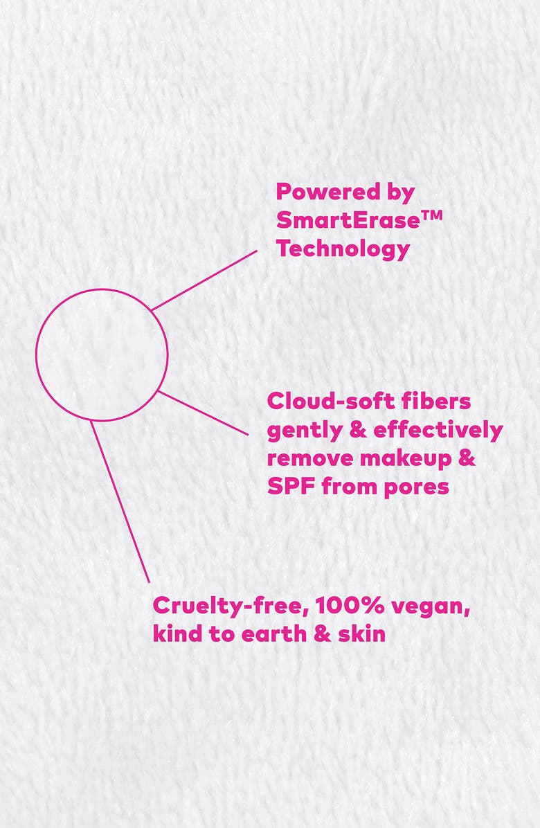 The Original MakeUp Eraser 7-Day Cherry Crush MakeUp Eraser Set with Makeup Bag, Alternate, color, Cherry