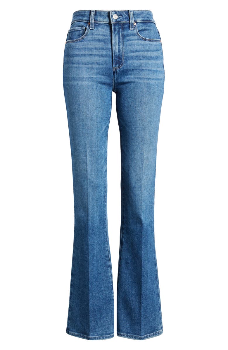 PAIGE Laurel Canyon High Waist Flare Jeans, Alternate, color,