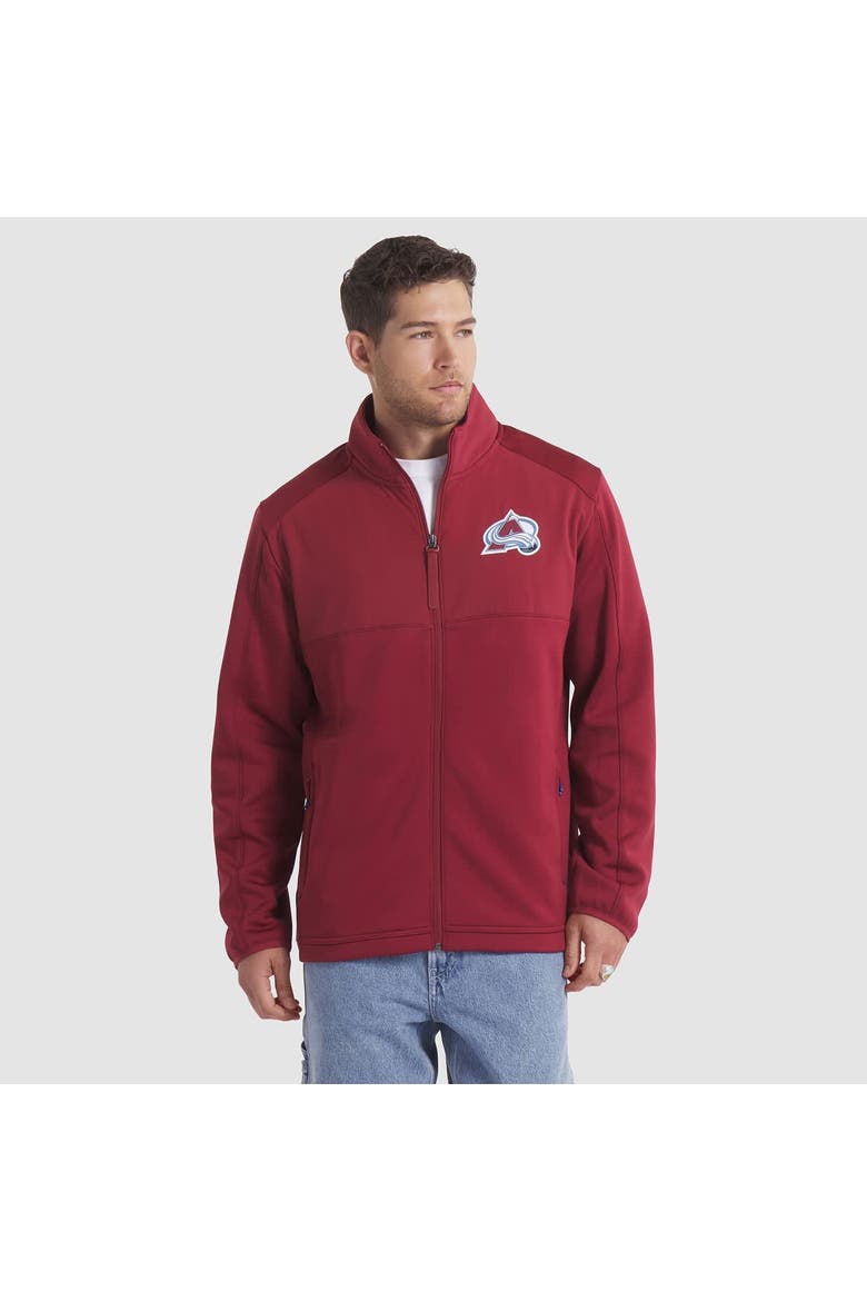 Men's Fanatics Burgundy Colorado Avalanche Authentic Pro Rink Full-Zip Jacket, Main, color, Burgundy