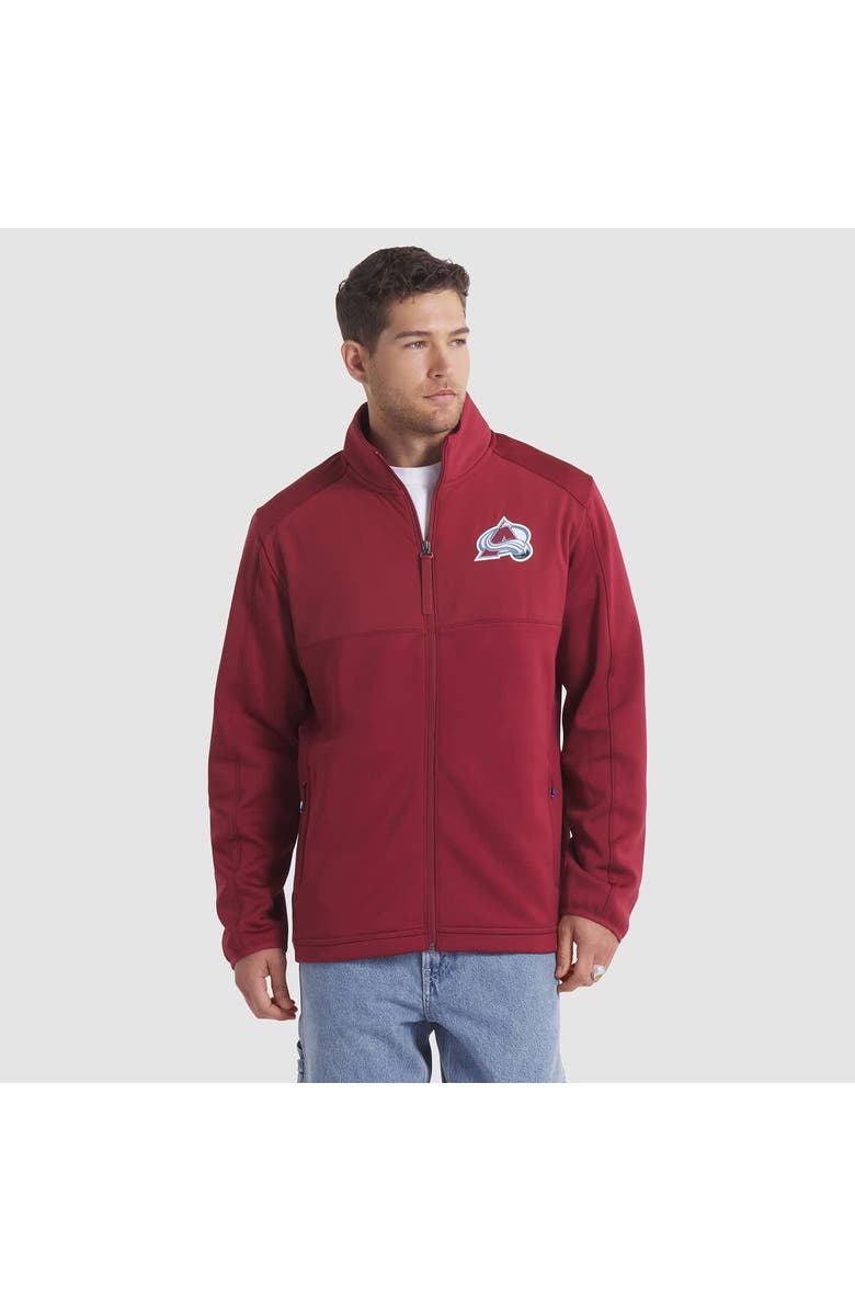 FANATICS Men
s Fanatics Burgundy Colorado Avalanche Authentic Pro Rink Full-Zip Jacket, Main, color, Burgundy