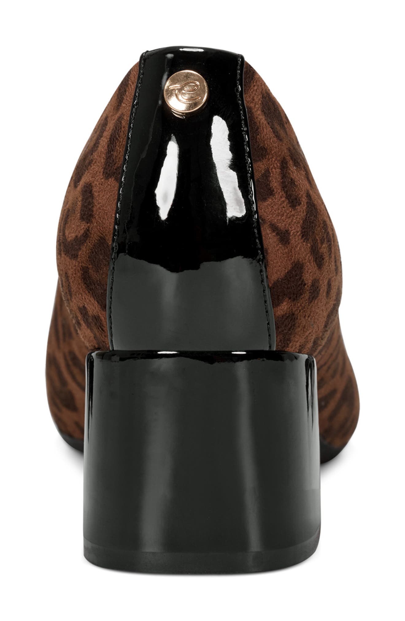 Easy Spirit Denisa Block Heel Pump, Alternate, color, Medium Brown