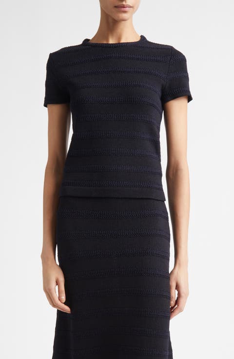 Breton Stripe Wool Blend Sweater