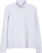MPG Dreamweave Recycled Polyester Blend Mock Neck Sweatshirt