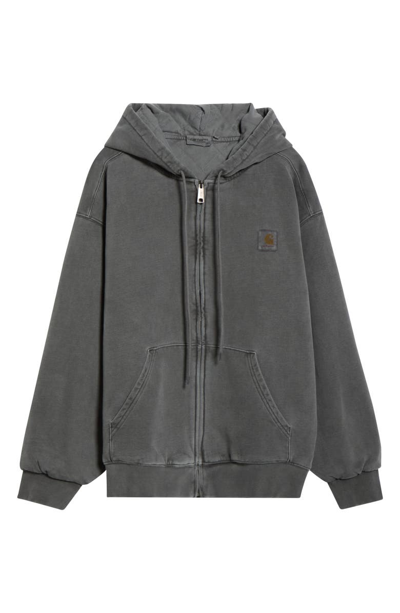 Carhartt Work In Progress Hooded Vista Jacket, Main, color, Black Garment Dyed