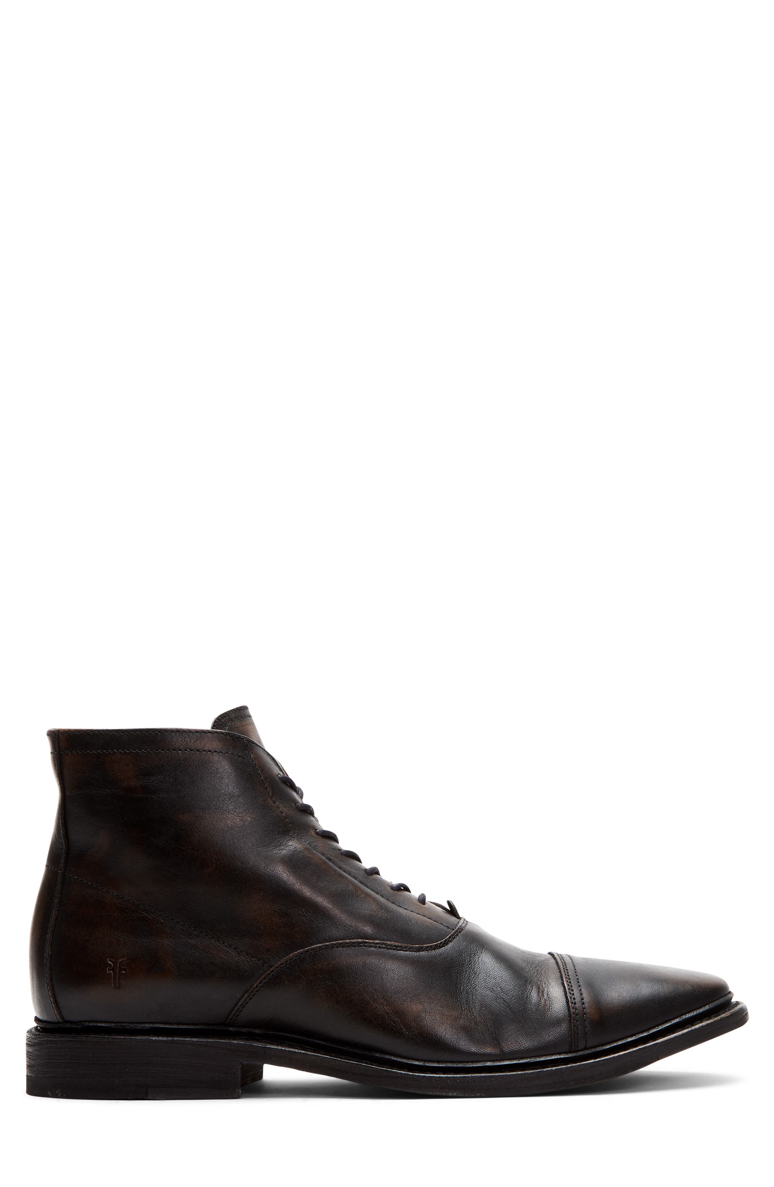 Paul Cap Toe Boot, Alternate, color, BLACK