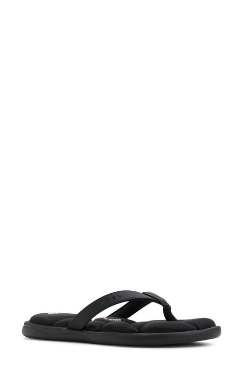 Roxy Rays Flip Flop In Black
