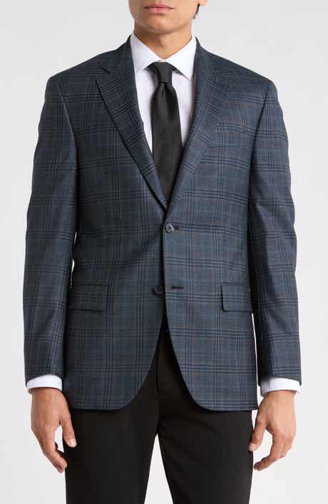 Flynn Classic Plaid Wool Sport Coat