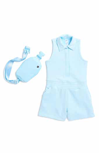 Kids' Scuba Knit Romper & Belt Bag Set
