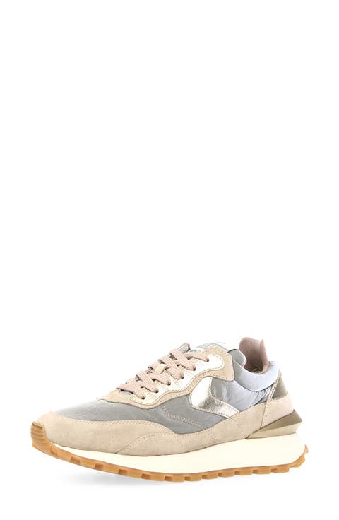 スニーカー VOILE BLANCHE Women Sneakers 2019048 0E10 Beige Amazon.com | VOILE BLANCHE Women's Julia Sneakers, Beige