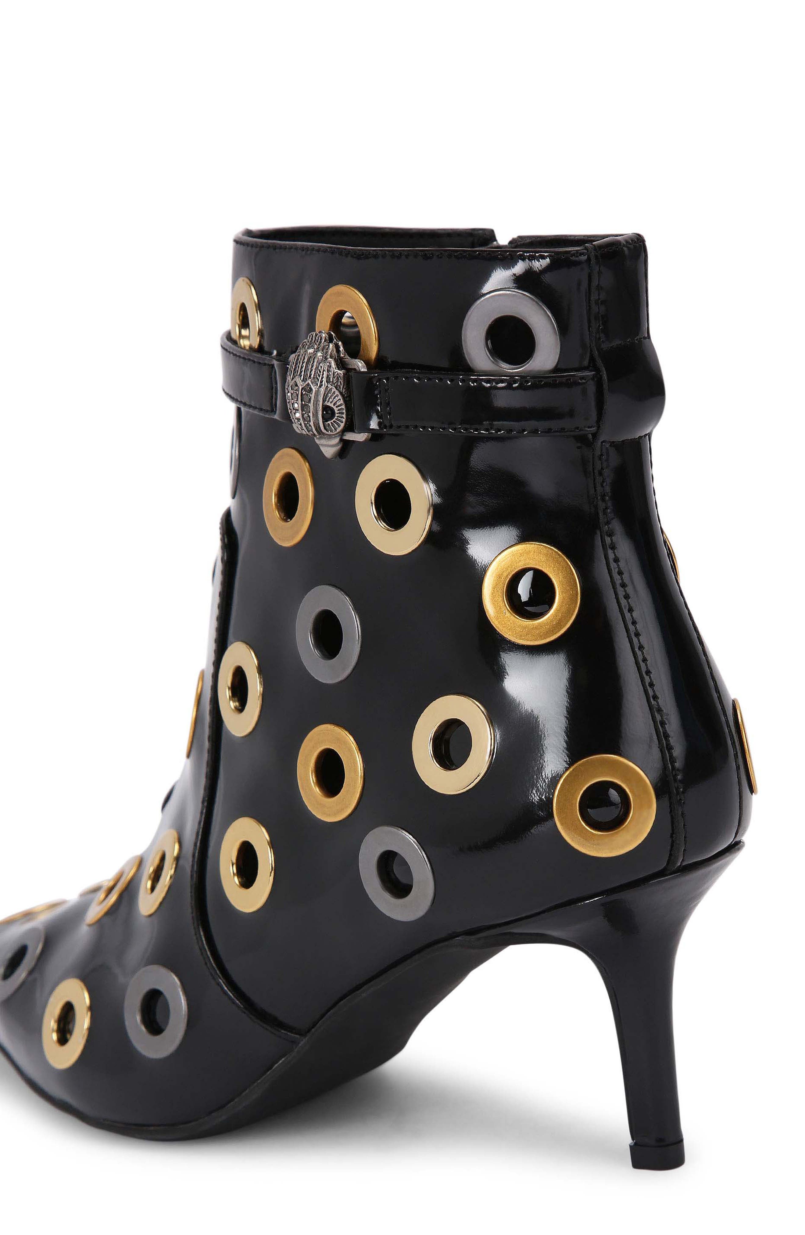 Kensington Flexi Pointed Toe Bootie, Alternate, color, CHARCOAL