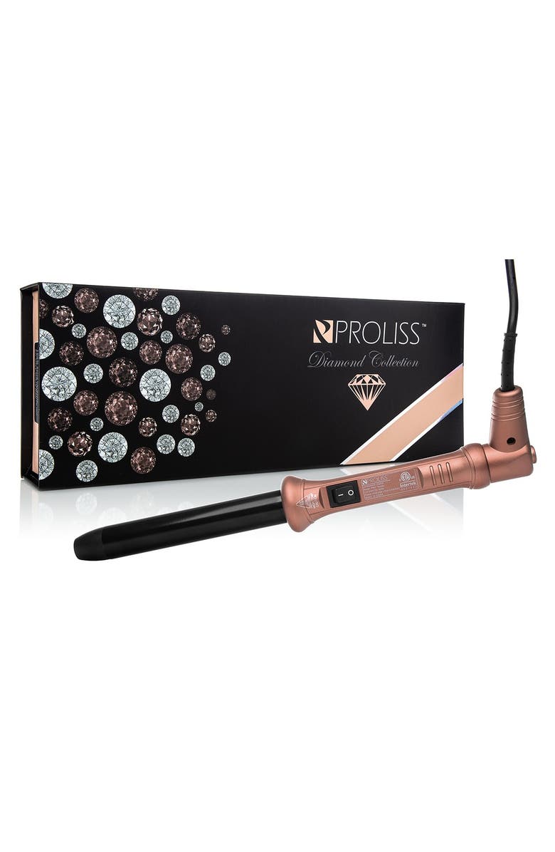 PROLISS Soft Touch 25mm Cool-Tip Curling Wand - Rose Gold, Alternate, color, 