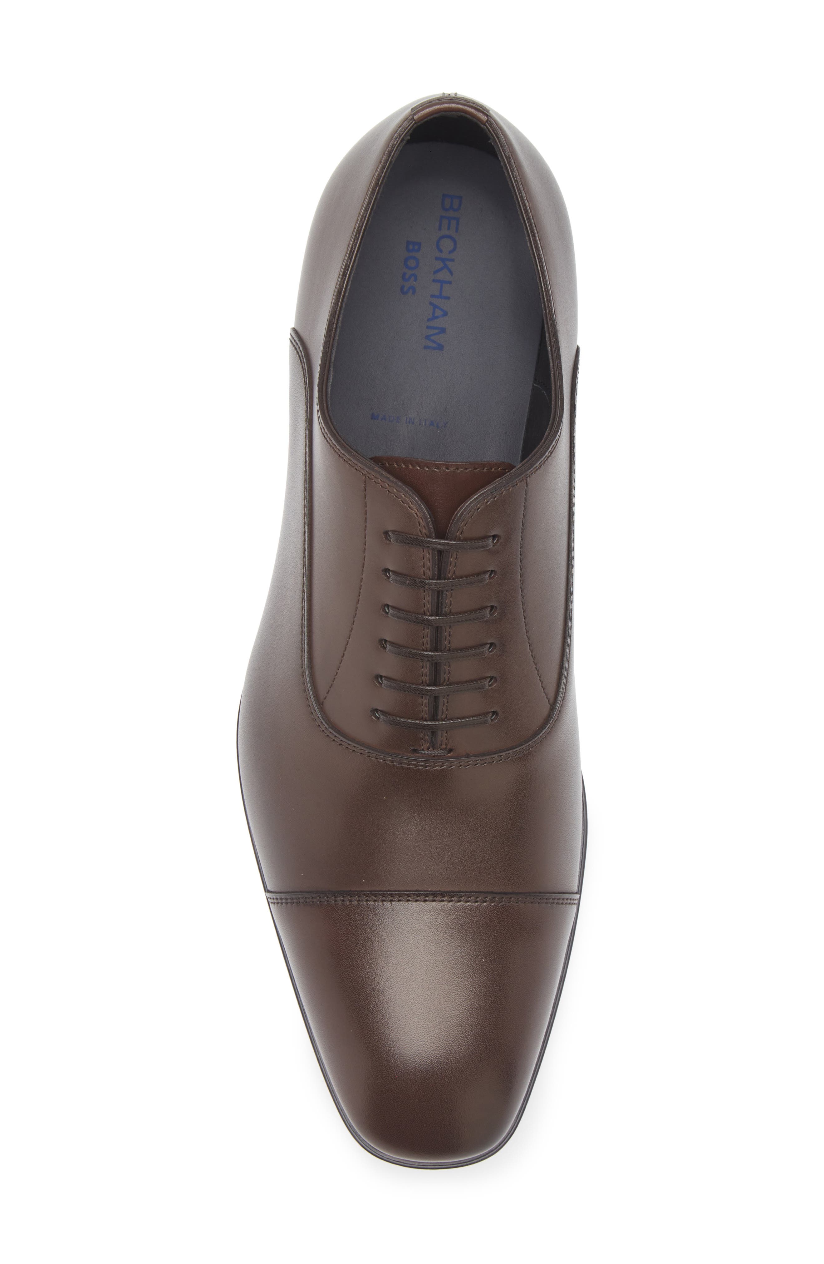 BOSS Quillon Oxford, Alternate, color, Dark Brown