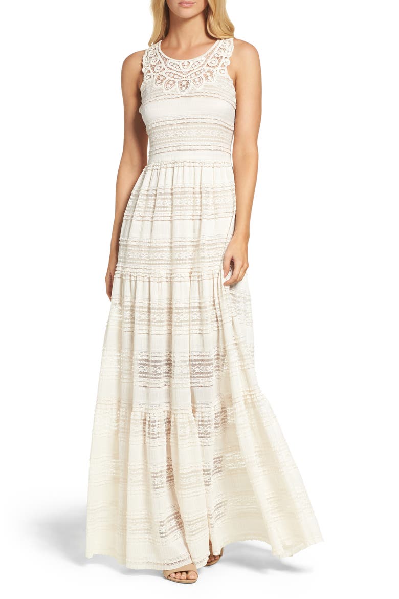Maxi Dress, Main, color, IVORY