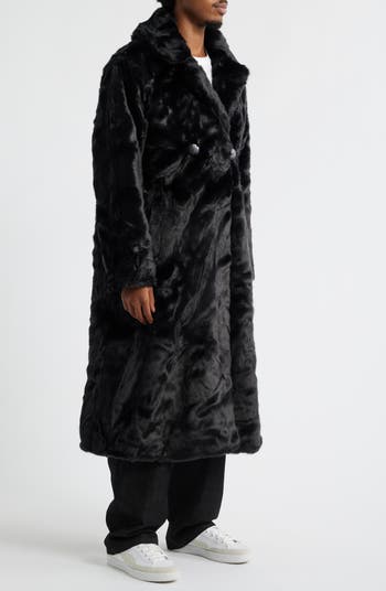 x A$AP Rocky Flacko Faux Fur Coat