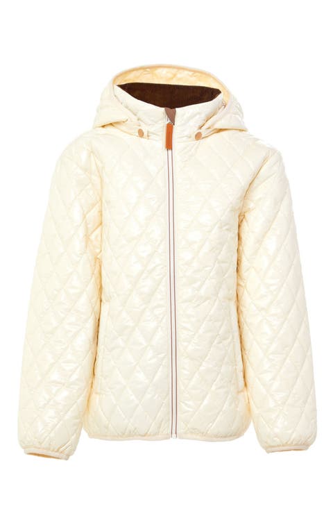 Shiny Quilted Puffer Jacket (Adult)