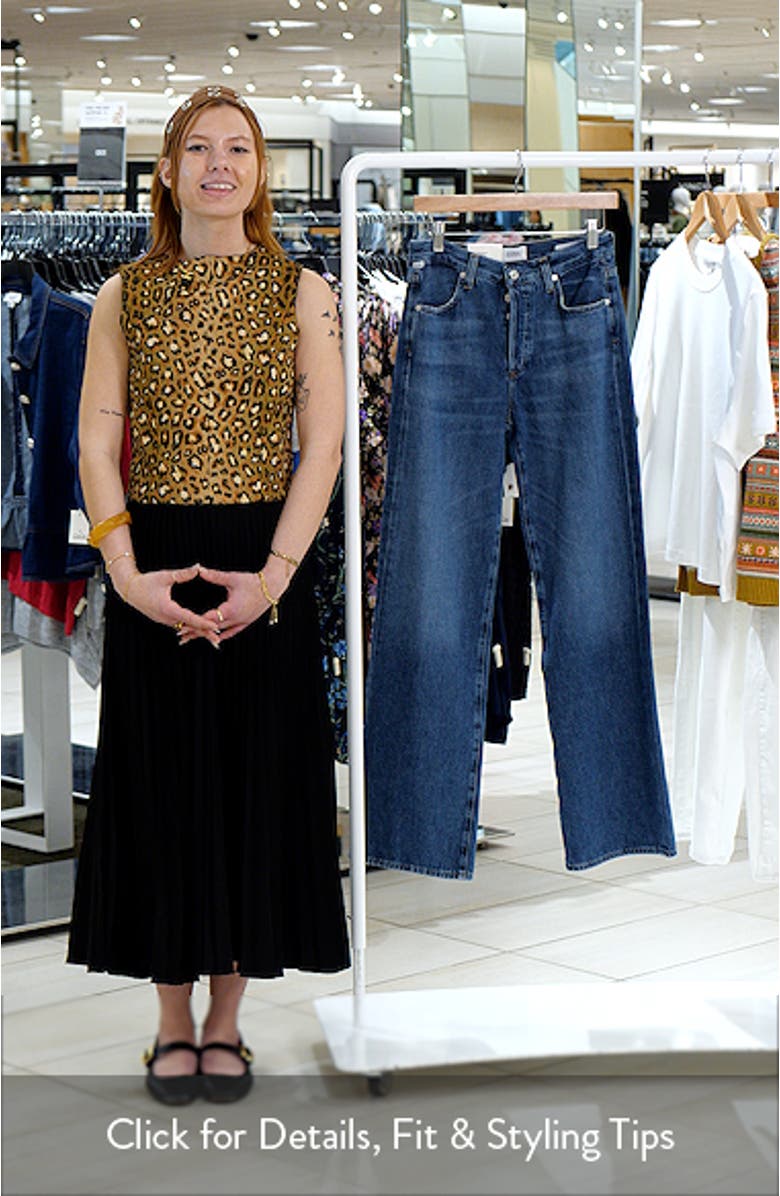 Annina High Waist Straight Leg Jeans, sales video thumbnail