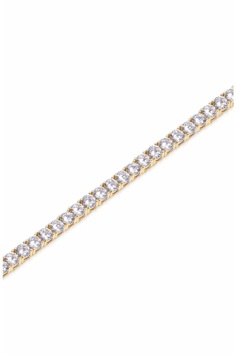 Tennis Bracelet, Alternate, color, Gold