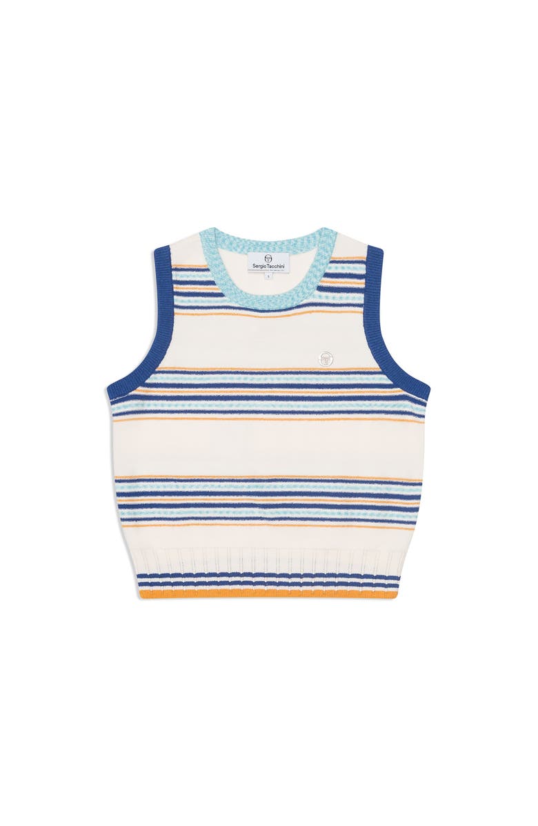 Sergio Tacchini Fausta Knit Tank, Alternate, color, Gardenia