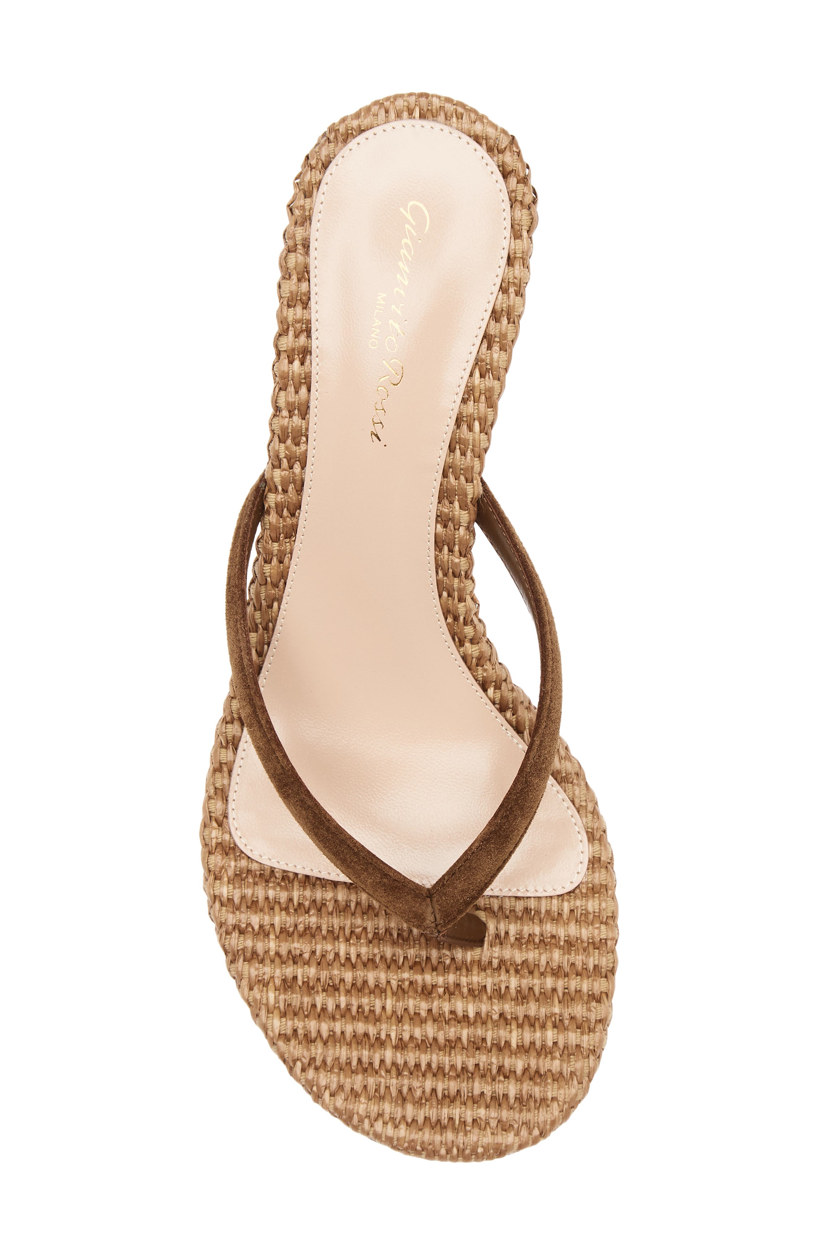Gianvito Rossi Calypso Sandal, Alternate, color, Texas Tan