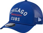 New Era Men's New Era Royal Chicago Cubs Minimalist 9FORTY A-Frame Adjustable Hat