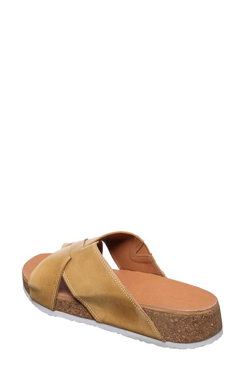 Antelope Adeline Slide Sandal In Yellow