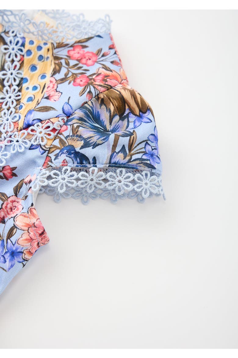 Iliana Cotton Mini Dress, Alternate, color, Floral
