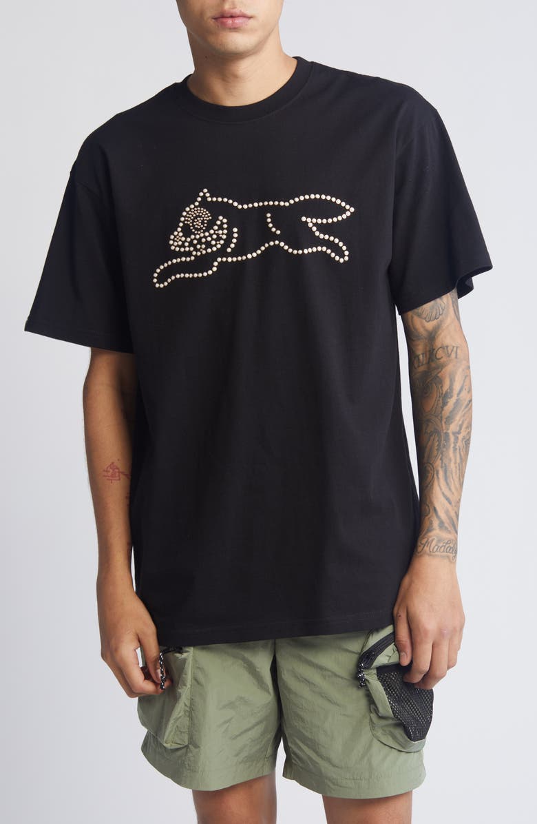 ICECREAM Pearl Beads Cotton Graphic T-Shirt, Main, color, 