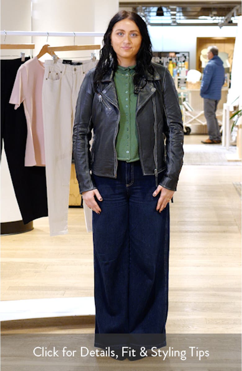 Betsy Leather Jacket, sales video thumbnail