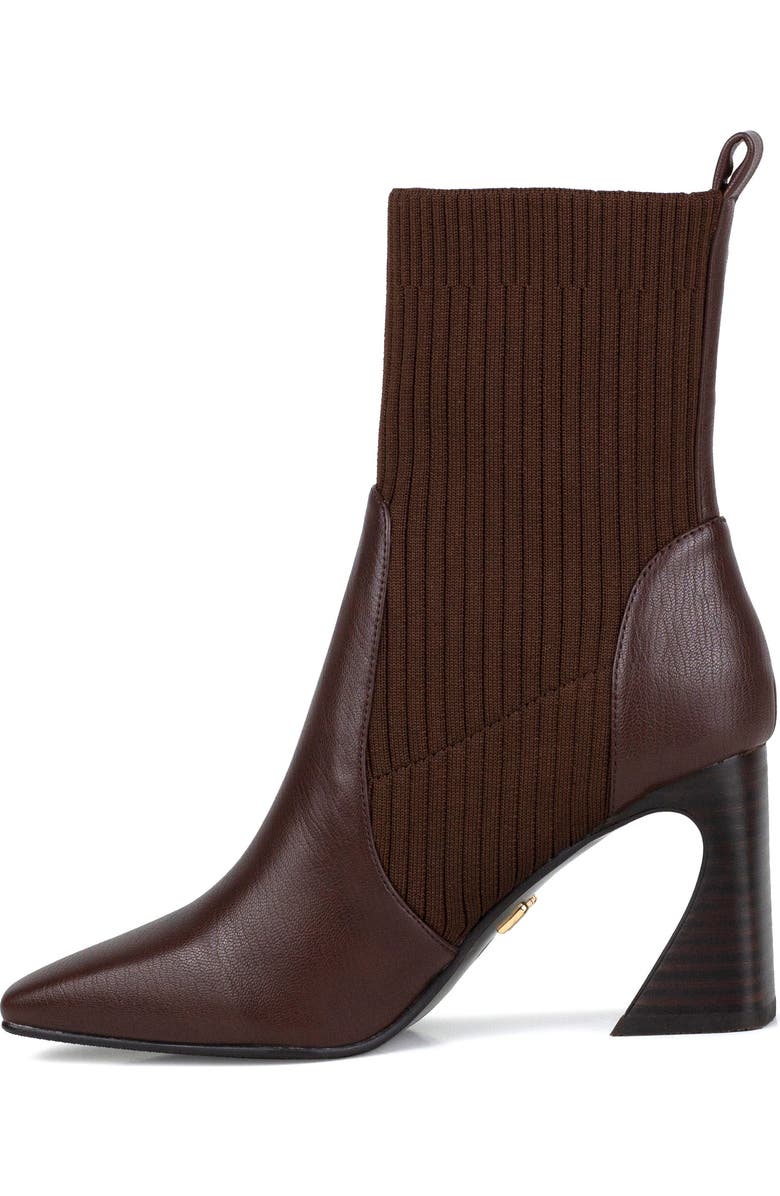 NINETY UNION Lexi Bootie, Alternate, color, Brown