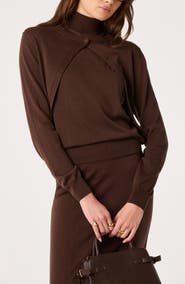 ASTR the Label Kelly Mock Neck Sweater