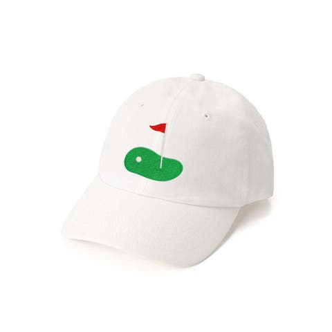 Golf Tee Front Flag Patch Baseball Hat (Toddler, Little Kid & Big Kid)