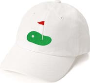Sweet Wink Golf Tee Front Flag Patch Baseball Hat