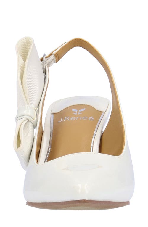 J. RENEÉ J. RENEÉ ROWIN SLINGBACK POINTED TOE PUMP