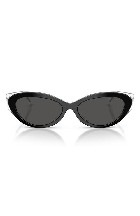 54mm Cat Eye Sunglasses