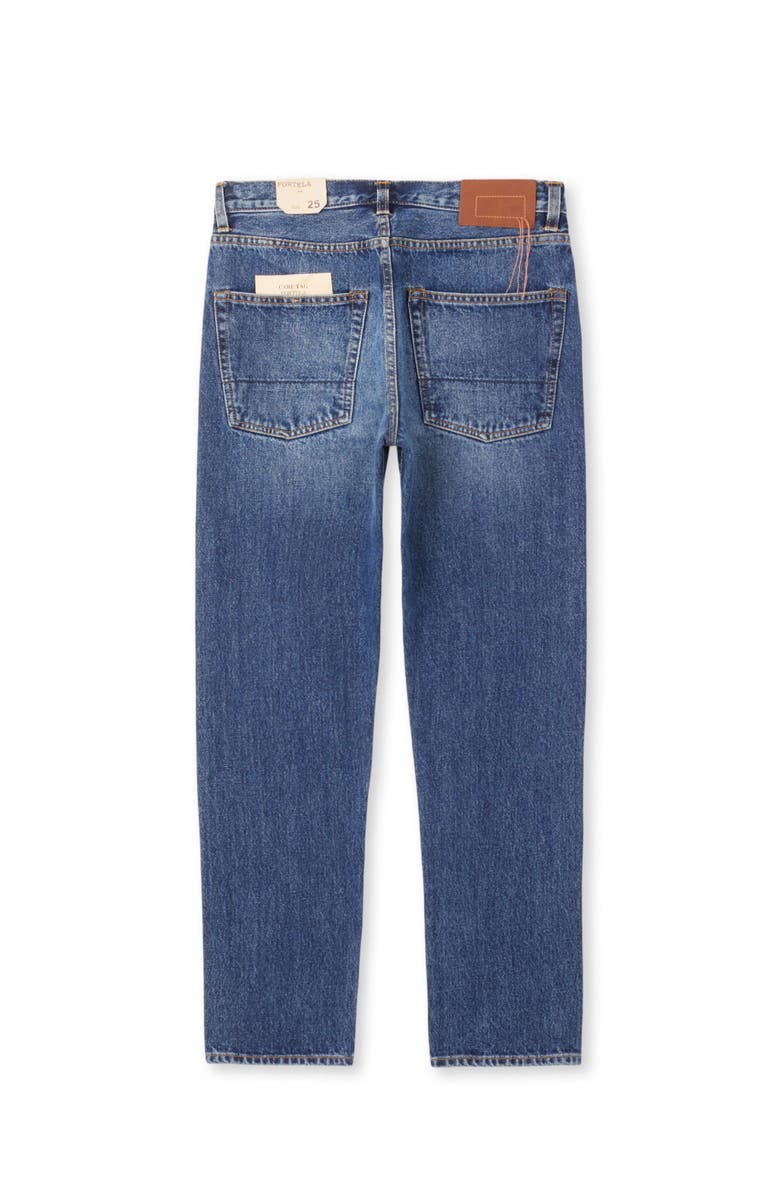 Fortela 965 John Stone Wash 5-Pocket Denim Trousers, Alternate, color, Blue