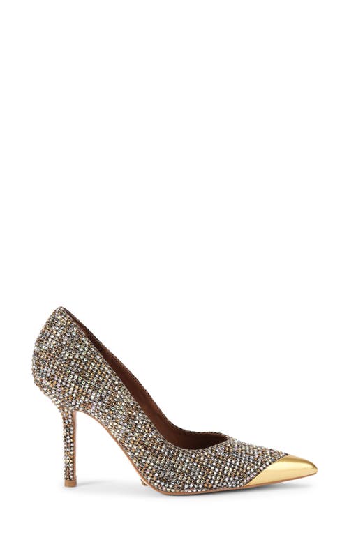 Kurt Geiger London Regent Pointed Toe Pump In Silver