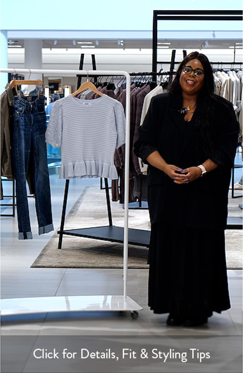 Whitney Mix Stitch Sweater, sales video thumbnail