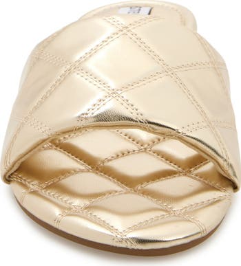 【Steve Madden】 Perrie キルティング スライド サンダル Steve Madden Perrie Slide Sandal (Women) | Nordstromrack