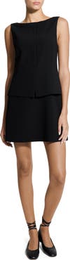 Theory Boat Neck Minidress
