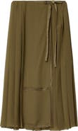 AllSaints Clover Wrap Skirt