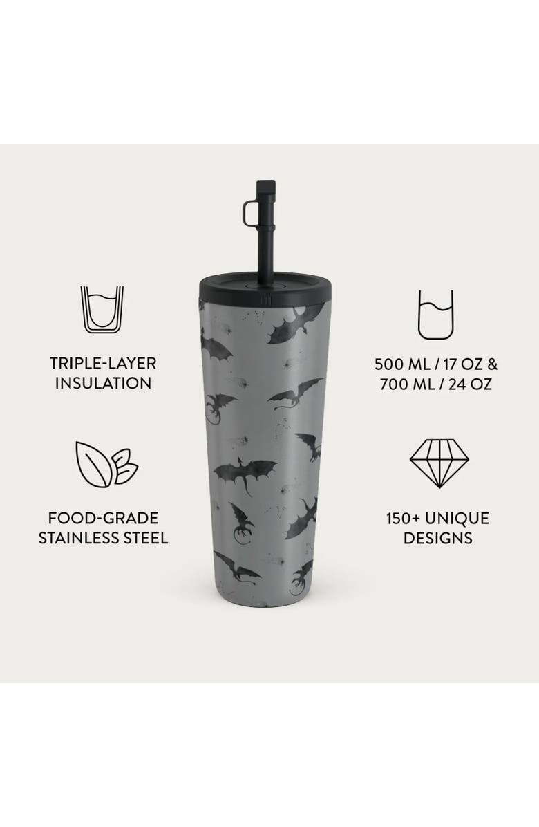 Burga Travel Mug, Alternate, color, Draco