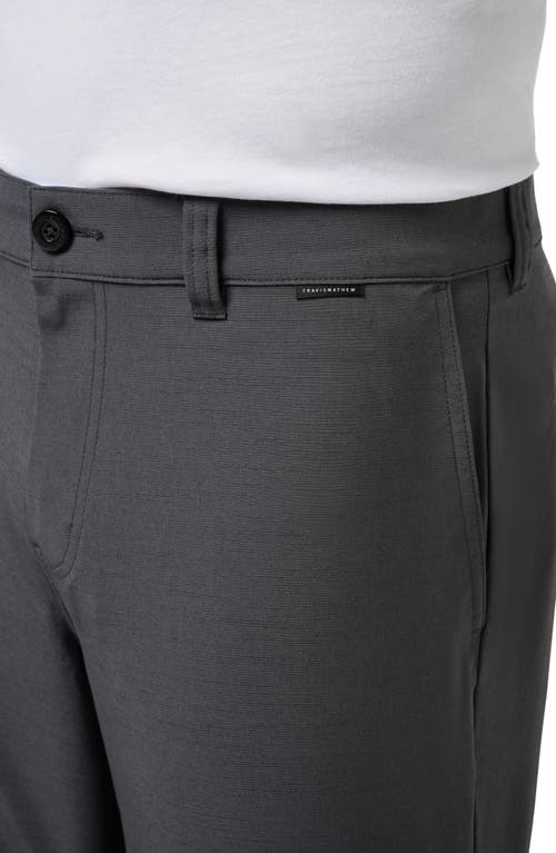 Travismathew Travel Year Flat Front Shorts In White