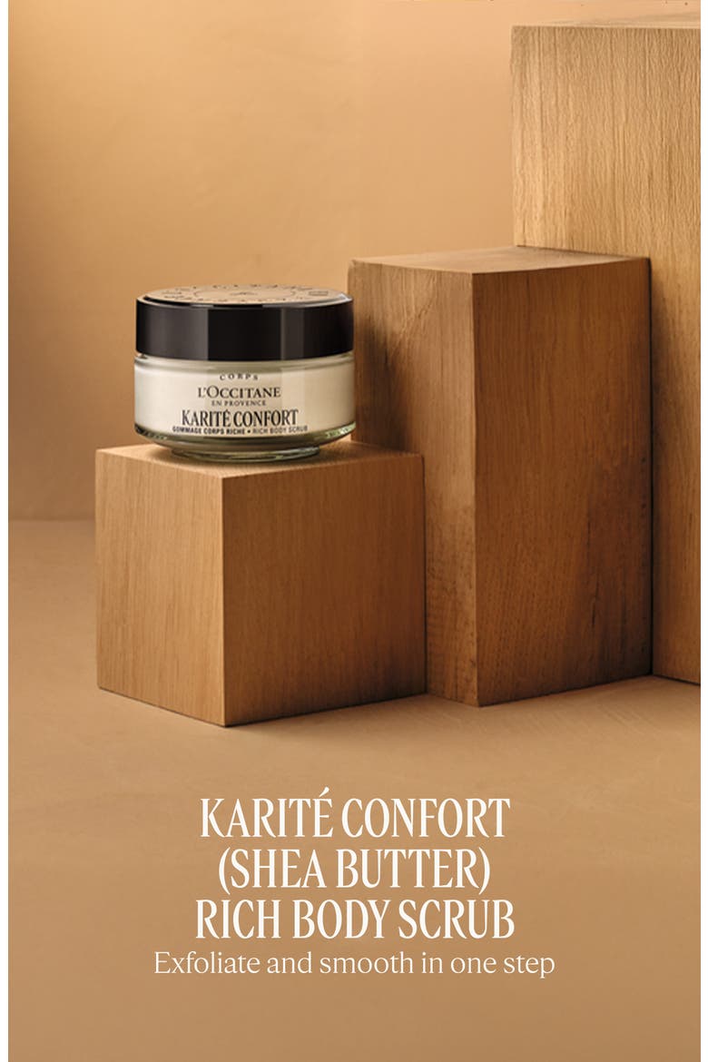 Karité Confort Rich Body Scrub, Alternate, color, NO COLOR