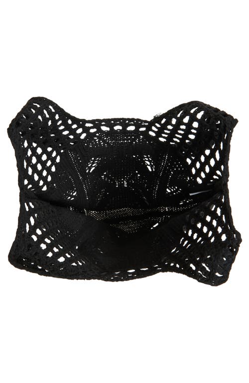 Bp. Crochet Tote Bag In Black