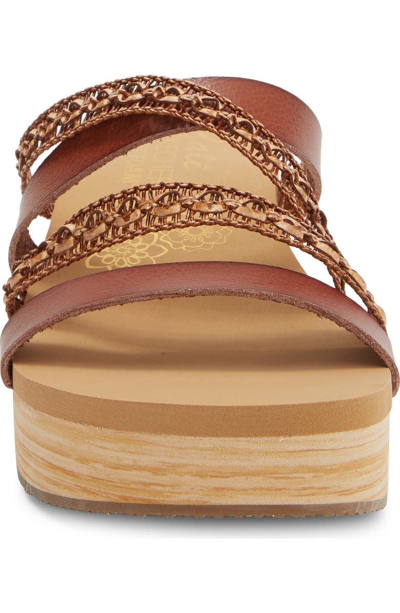 SKECHERS Summer Platform Sandal, Alternate, color, Luggage