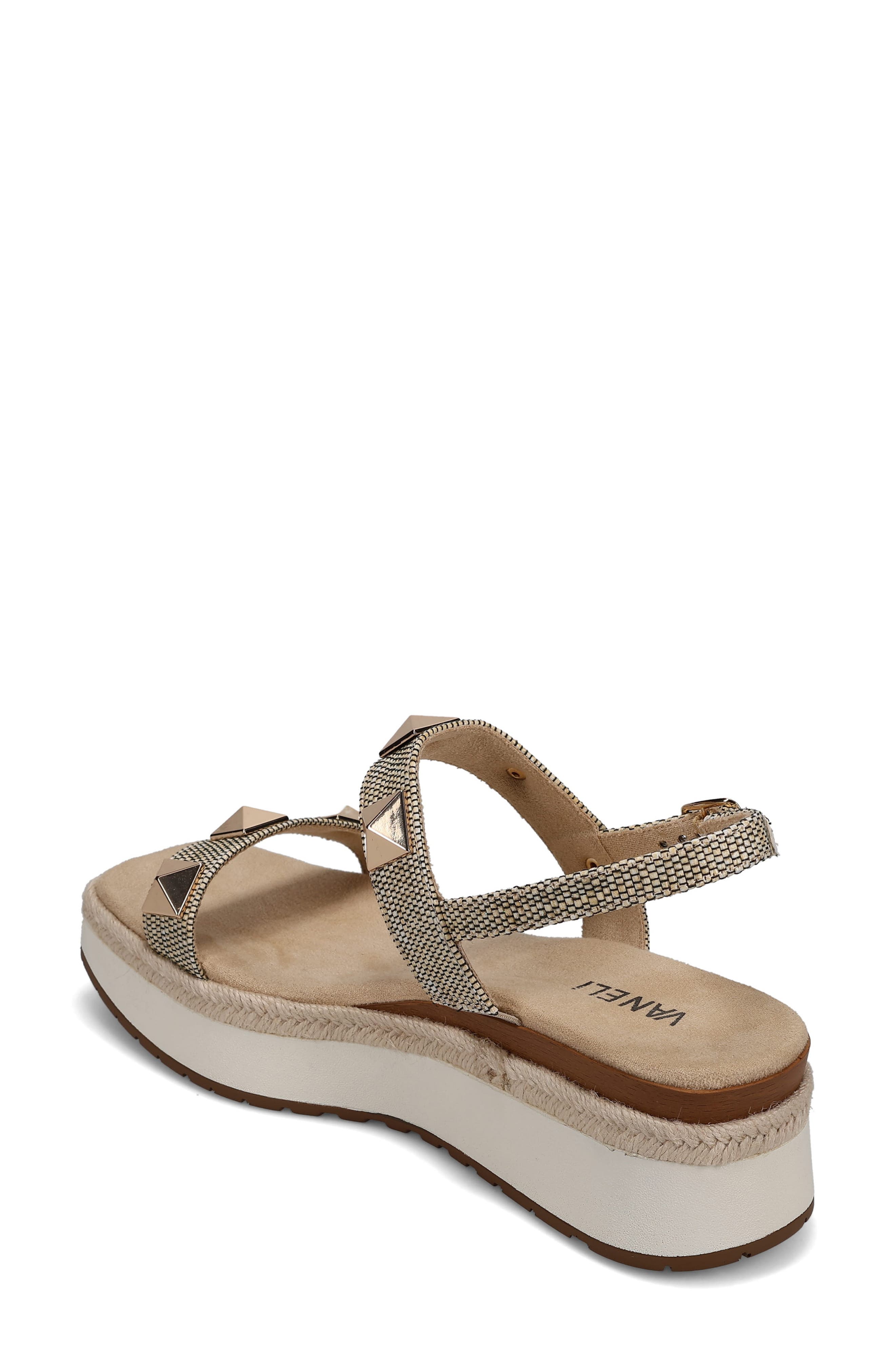 VANELi Elby Slingback Platform Sandal, Alternate, color, Camel