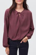 MANGO TEEN Knotted Puff Sleeve Top